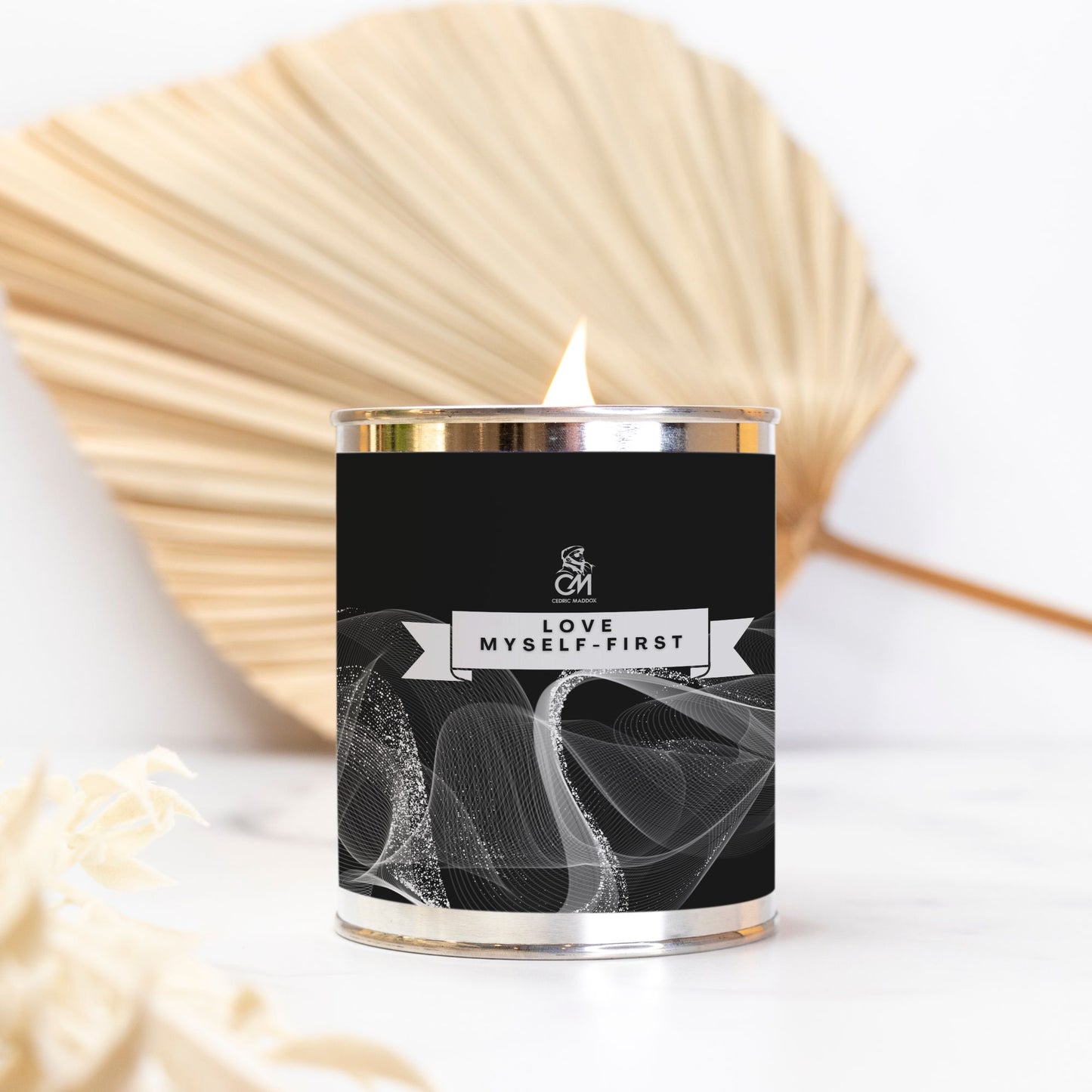 Silver Love My-Self Candle (Hand Poured 16 oz.)