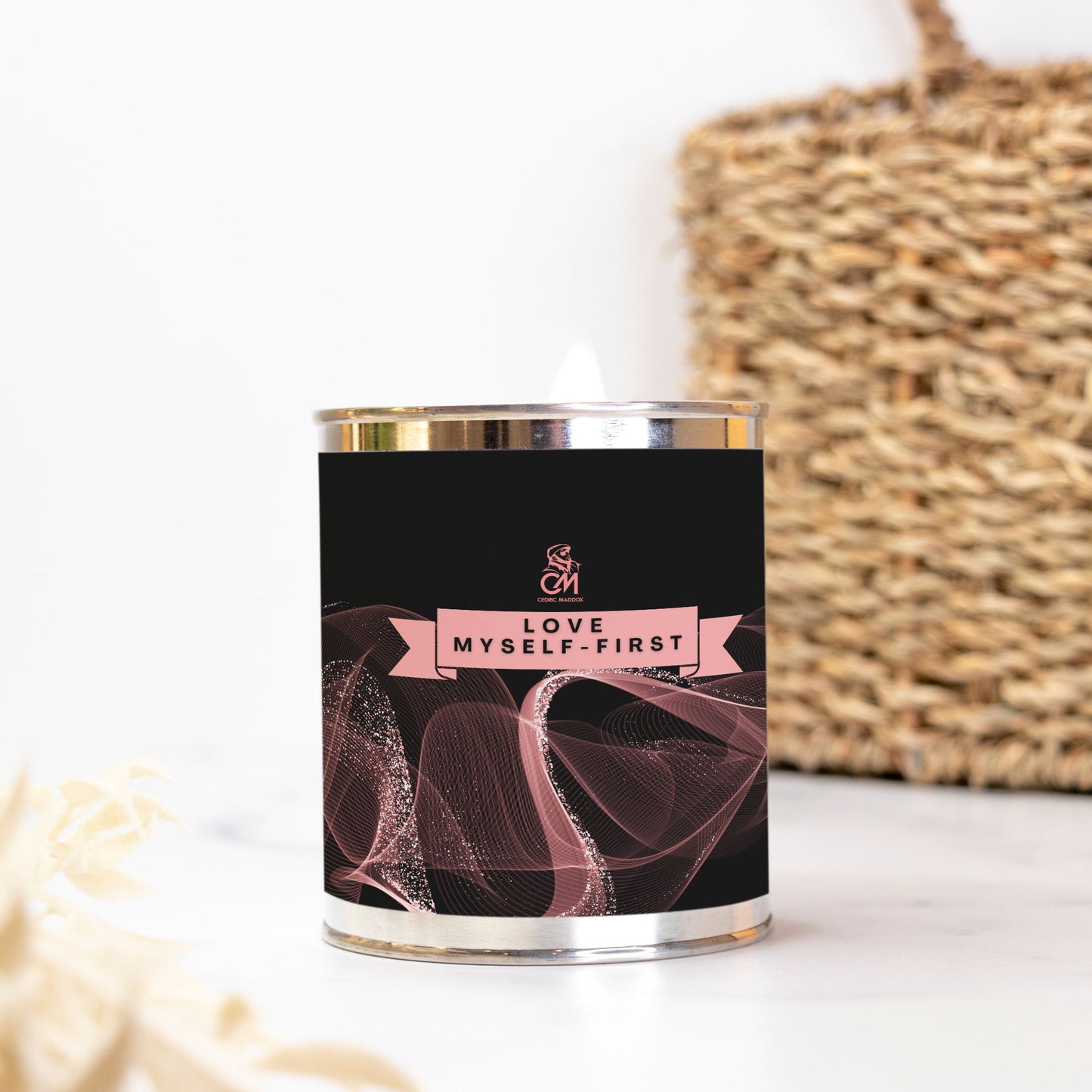 Rose Gold Love My-Self Candle (Hand Poured 16 oz.)