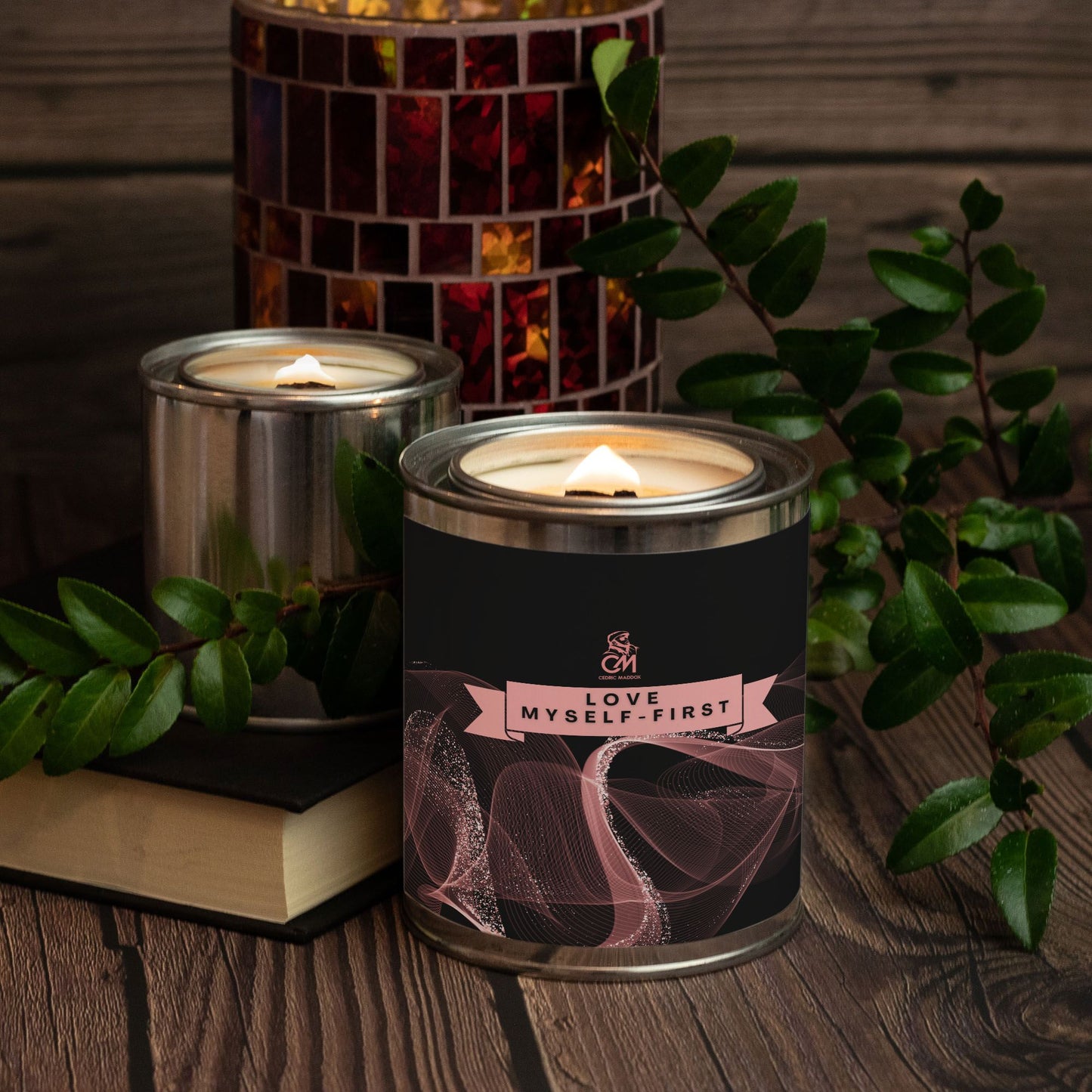 Rose Gold Love My-Self Candle (Hand Poured 16 oz.)