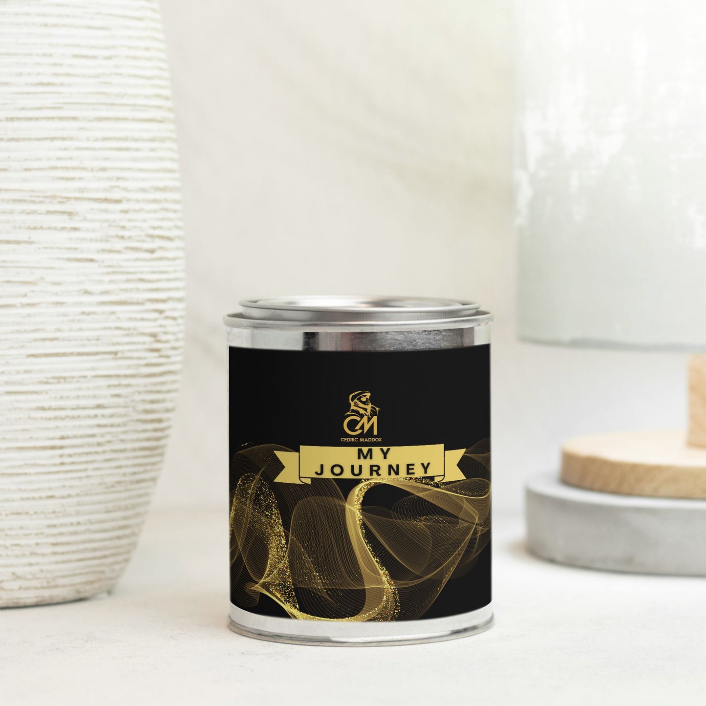 Gold My Journey Candle (Hand Poured 16 oz.)