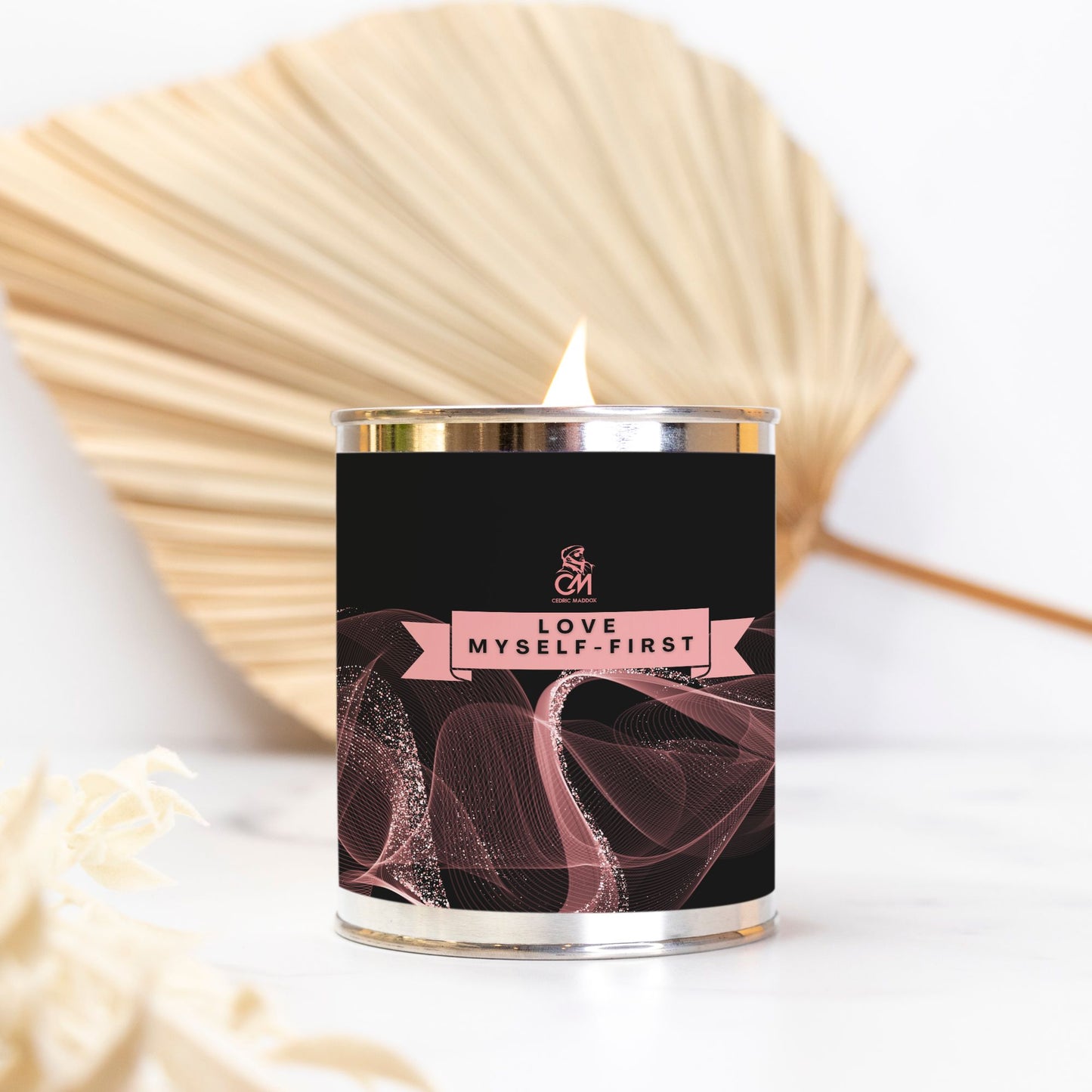 Rose Gold Love My-Self Candle (Hand Poured 16 oz.)