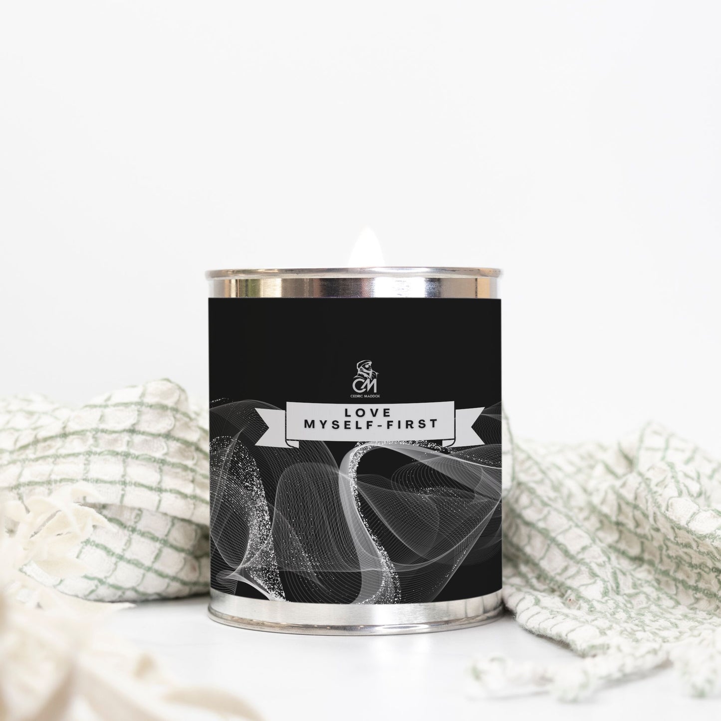 Silver Love My-Self Candle (Hand Poured 16 oz.)