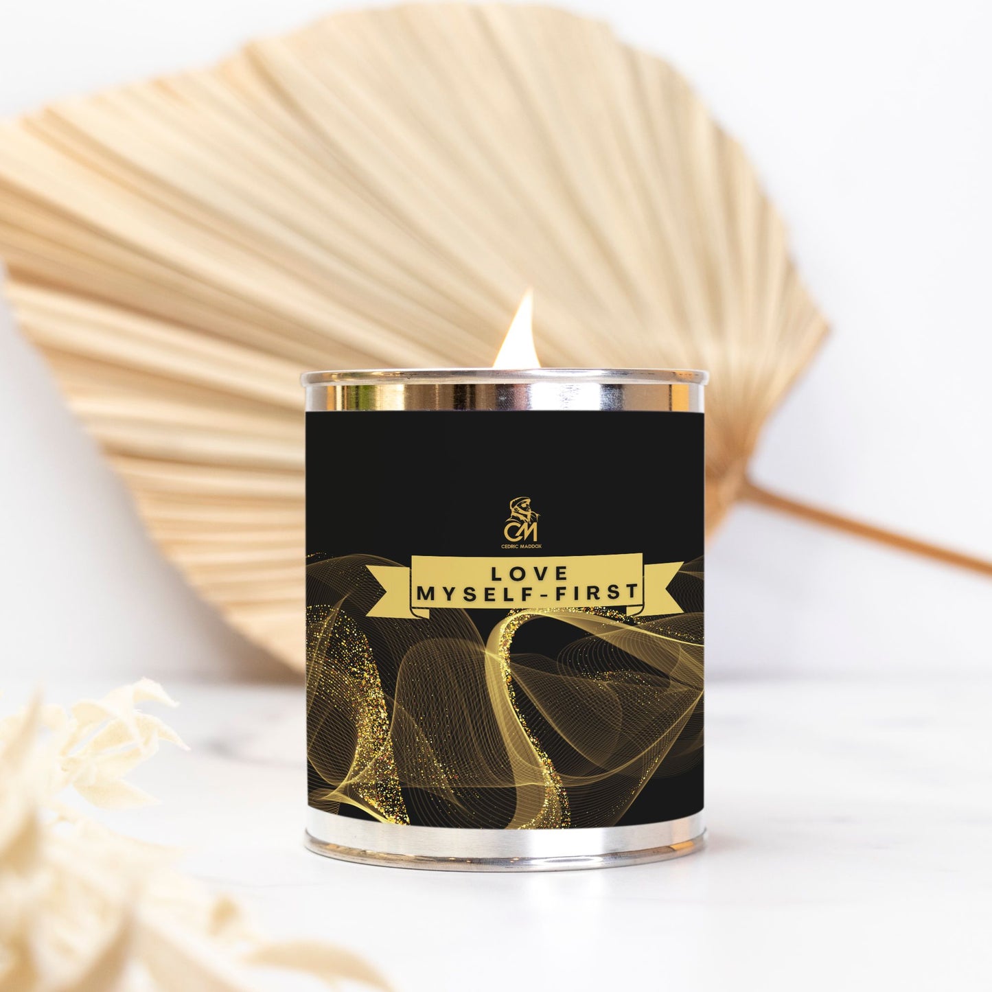 Gold Love My-Self Candle (Hand Poured 16 oz.)
