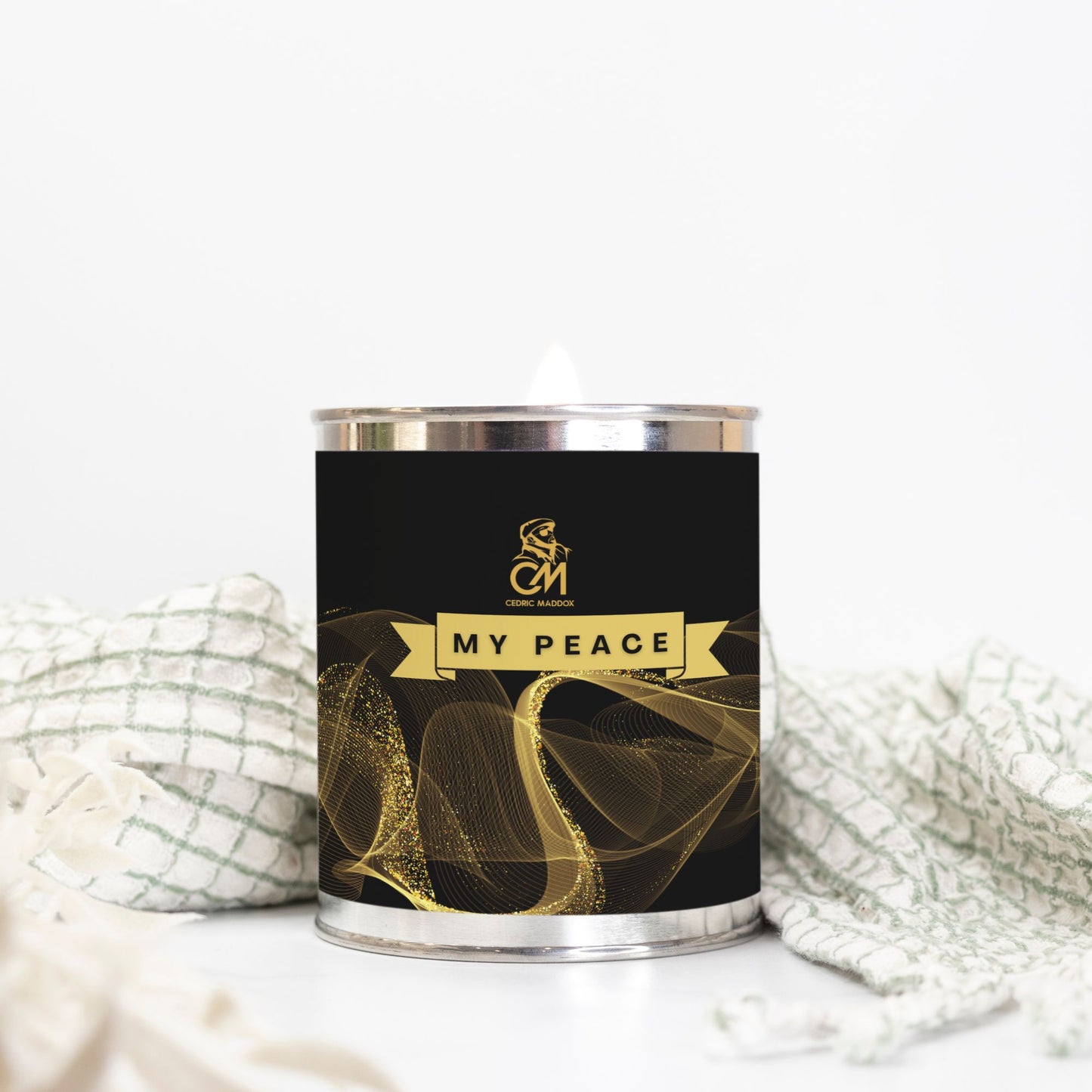 Gold My Peace Elite Candle (Hand Poured 16 oz.)
