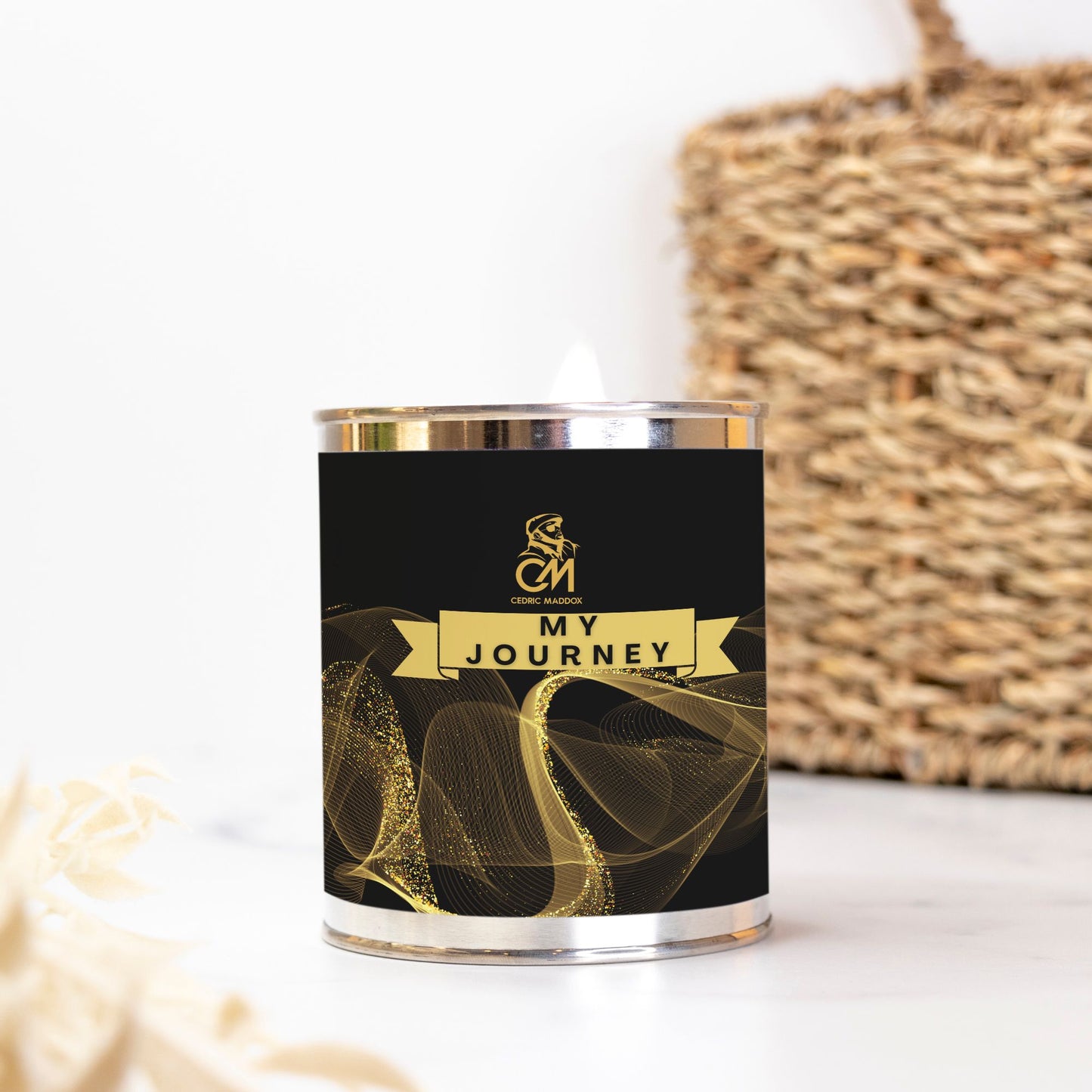 Gold My Journey Candle (Hand Poured 16 oz.)