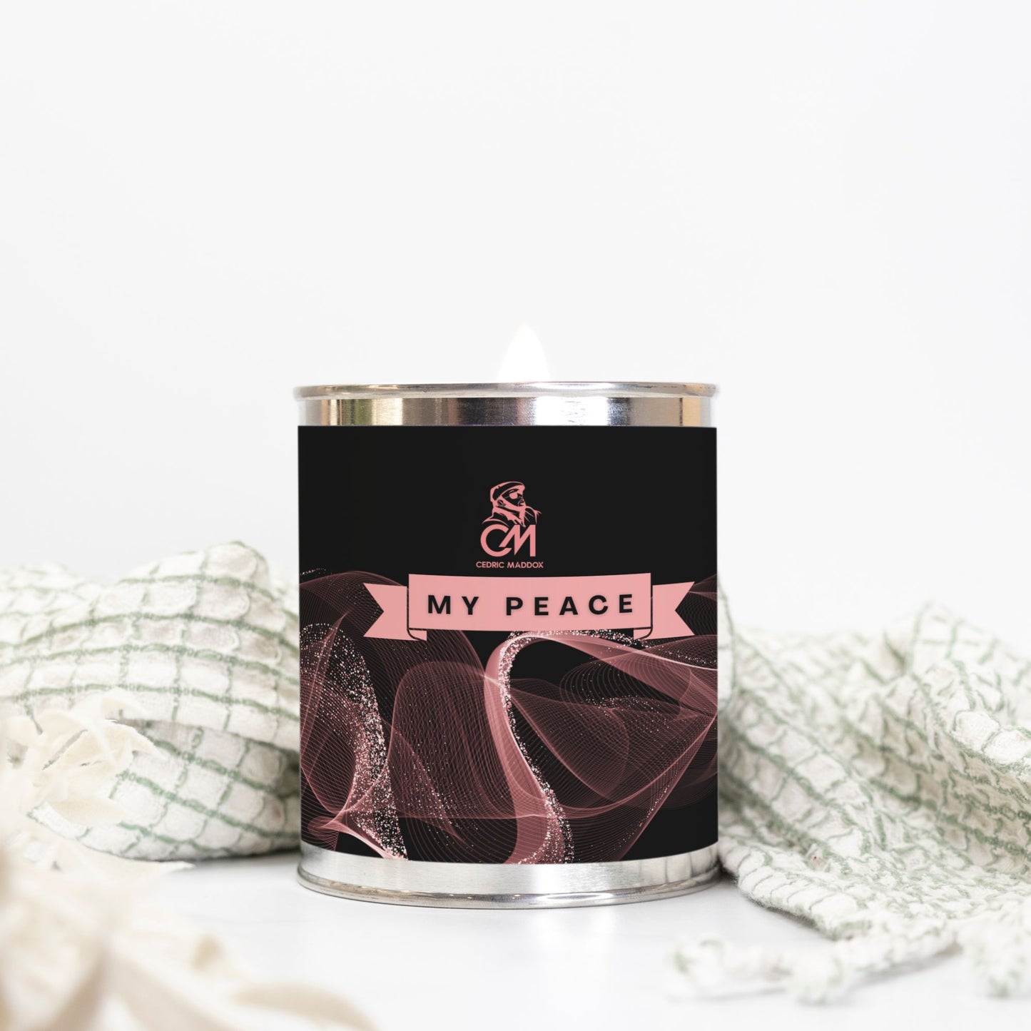 Rose Gold My Peace Elite Candle (Hand Poured 16 oz.)