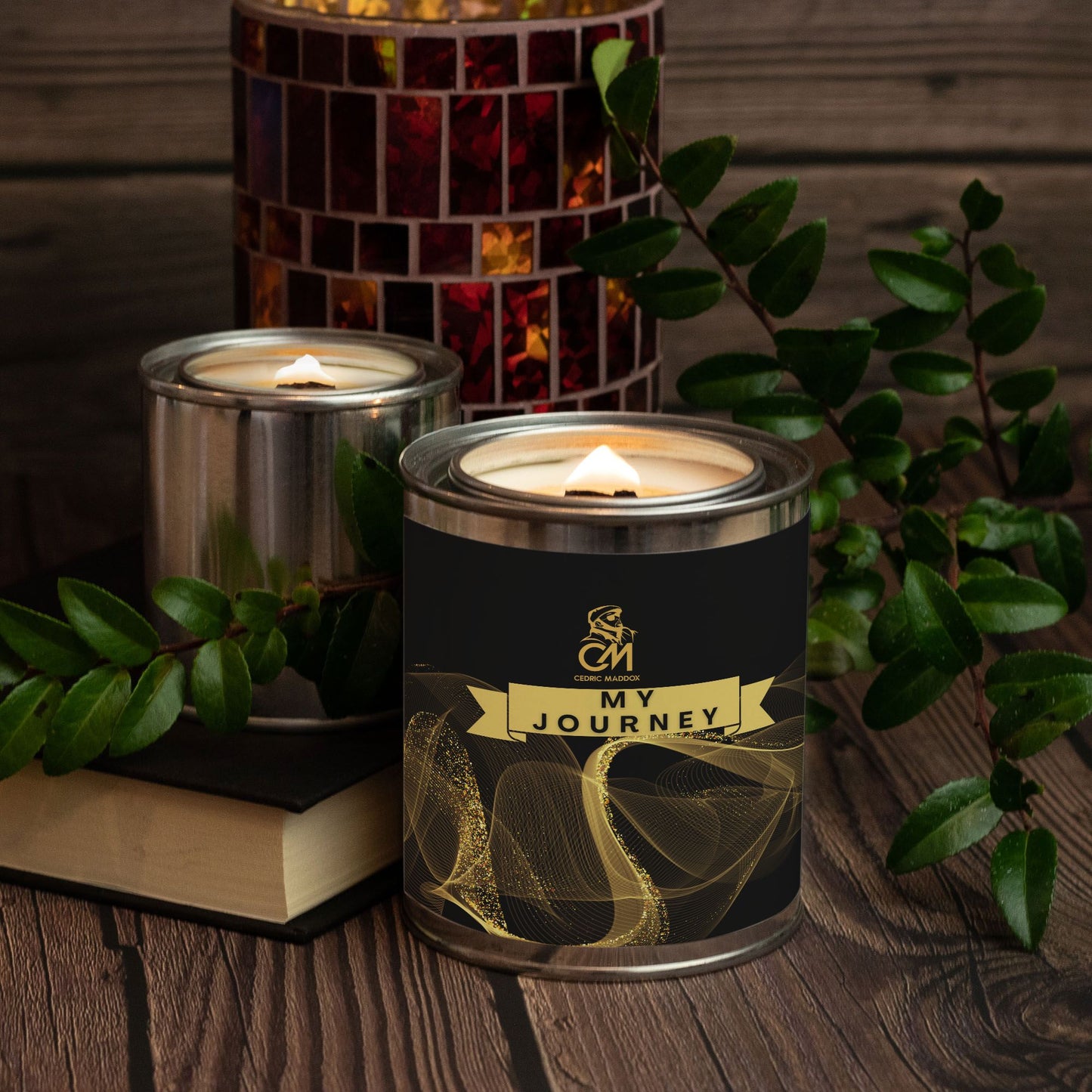 Gold My Journey Candle (Hand Poured 16 oz.)