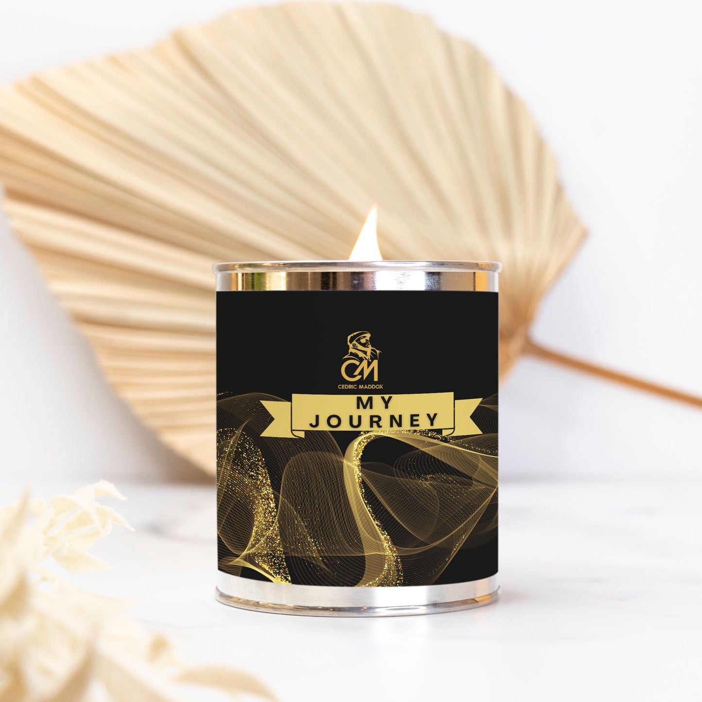 Gold My Journey Candle (Hand Poured 16 oz.)