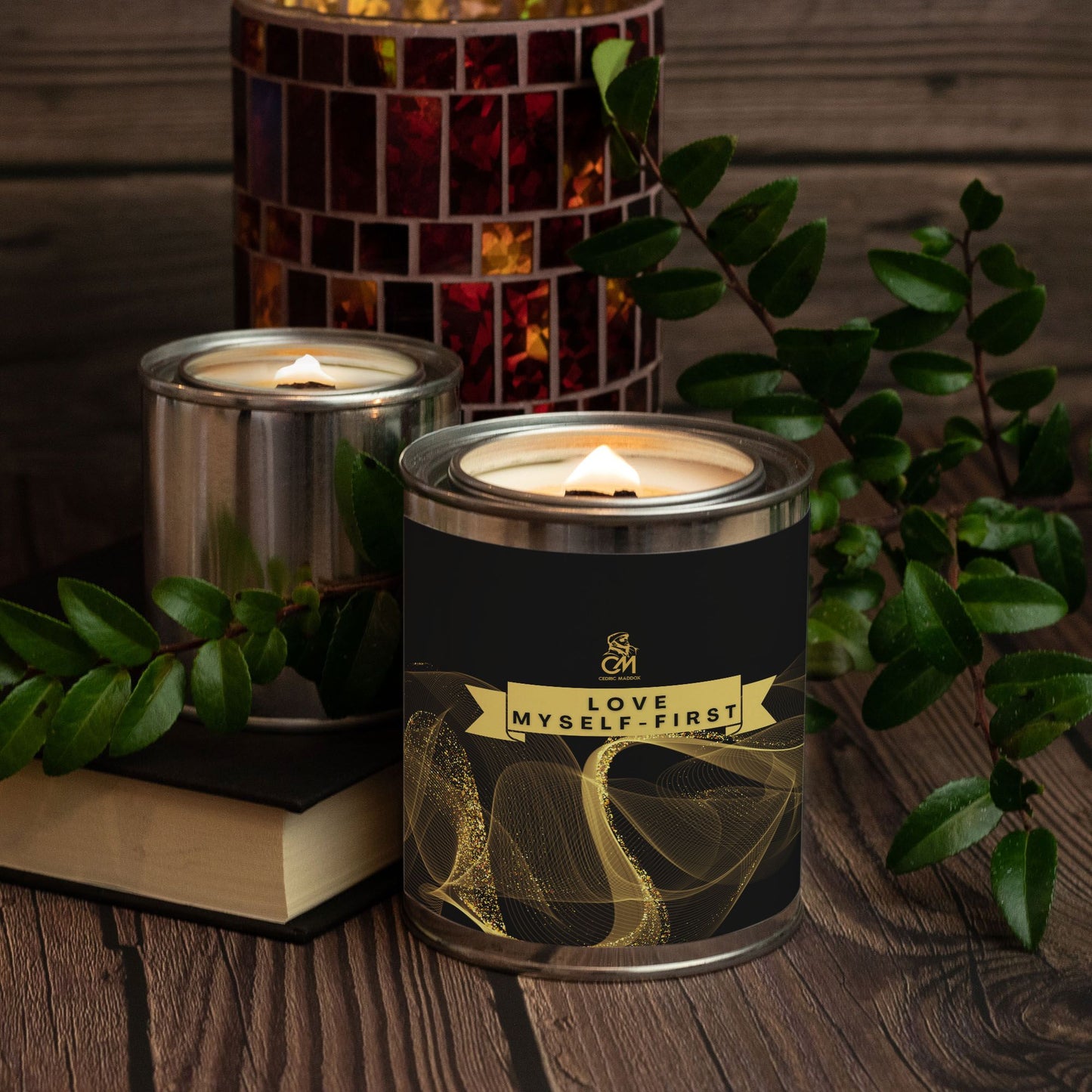 Gold Love My-Self Candle (Hand Poured 16 oz.)