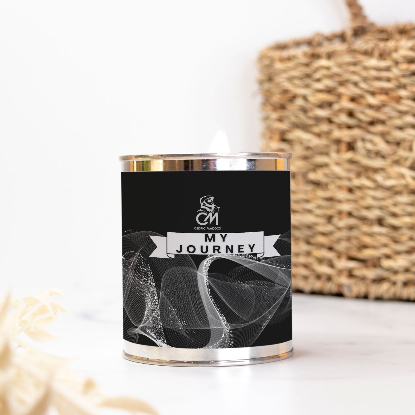 Silver My Journey Candle (Hand Poured 16 oz.)