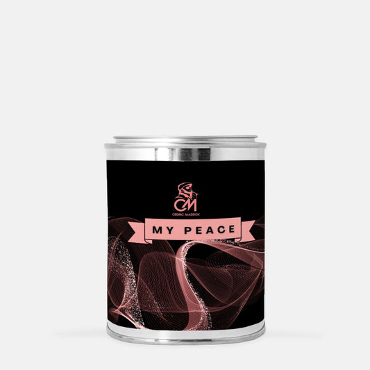 Rose Gold My Peace  Elite Candle  (Hand Poured 16 oz.)