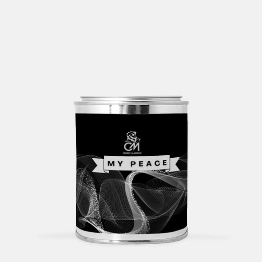 Silver Candle Paint Can (Hand Poured 16 oz.)